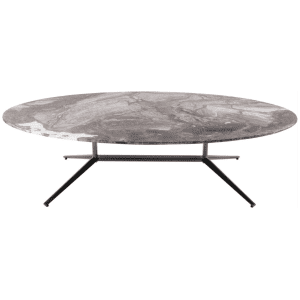 Mesa de centro con top redondo -GRA